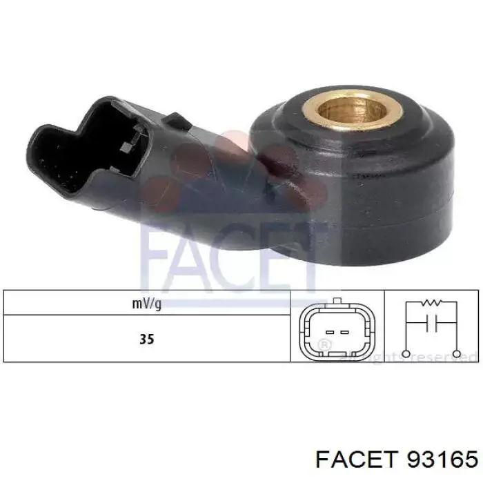 Do koszyka 261231168 Bosch Czujnik stukowy (czujnik spalania stukowego)