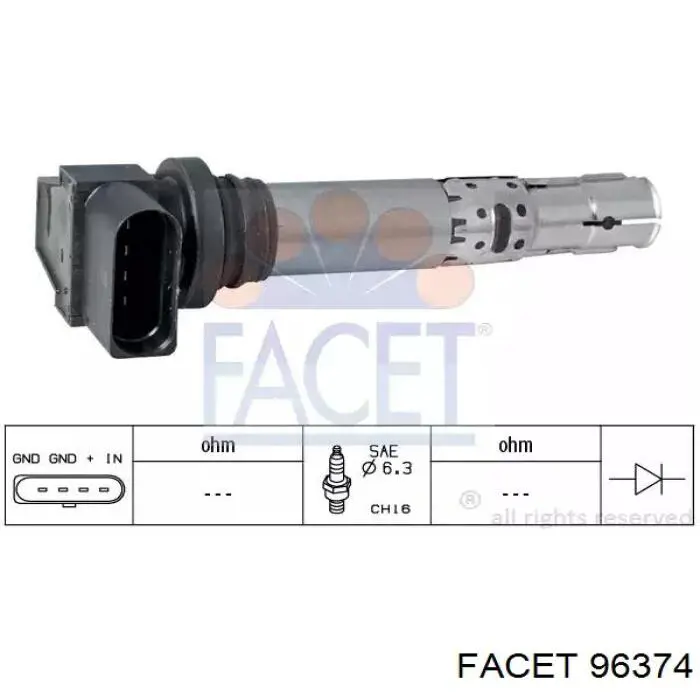 Cewka zapłonowa Facet 96374 cena, od 27,71 USD