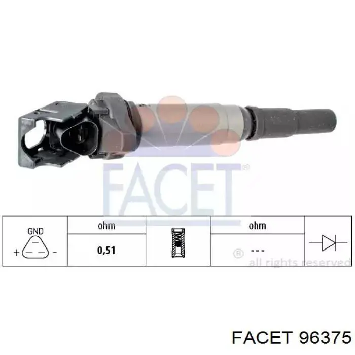 Cewka zapłonowa BMW 1220703201 cena, od 54,54 USD