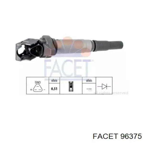 Cewka zapłonowa 1220703201 BMW