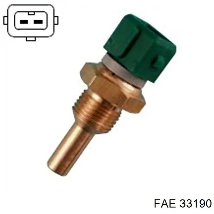 Czujnik temperatury płynu chłodzącego FAE 33190 cena, od 12,36 USD