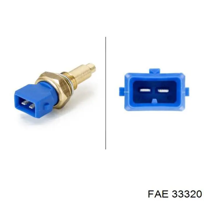 Do koszyka 33320 FAE Czujnik temperatury płynu chłodzącego
