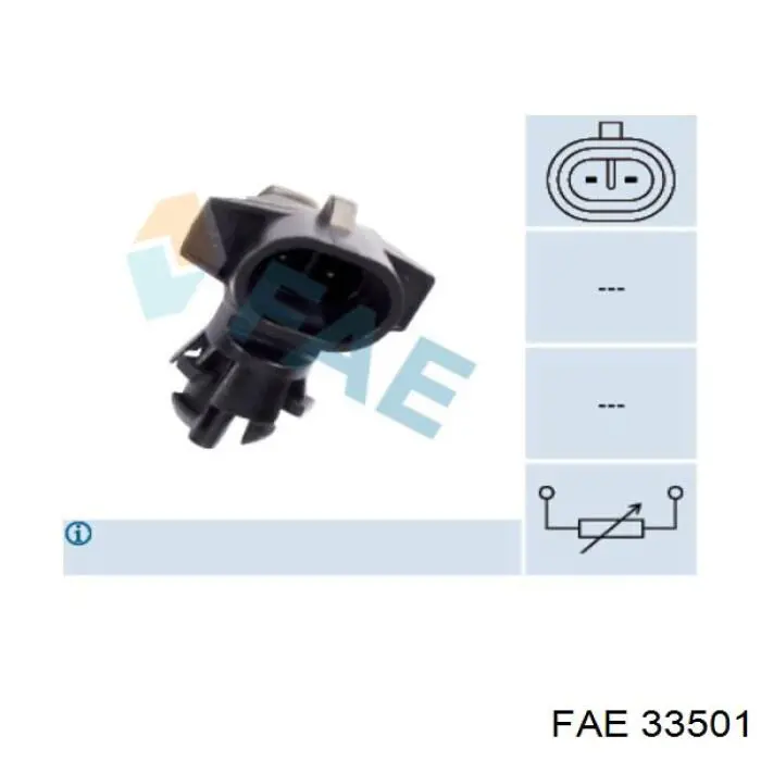 Czujnik temperatury zewnętrznej FAE 33501 cena, od 13,69 USD
