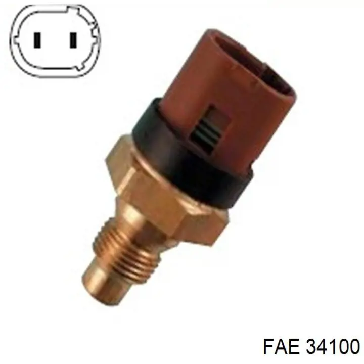 Czujnik temperatury płynu chłodzącego FAE 34100 cena, od 18,77 USD