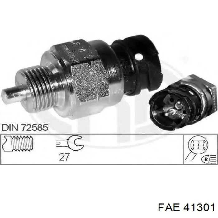 Do koszyka A0025450509 Mercedes Czujnik włączania światła cofania