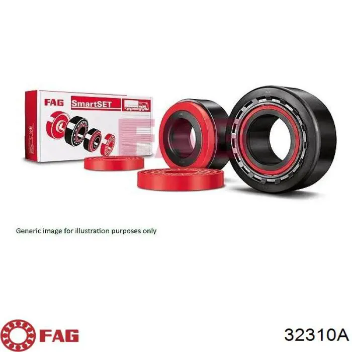 Łożysko piasty przedniej FAG 32310A cena, od 42,65 USD