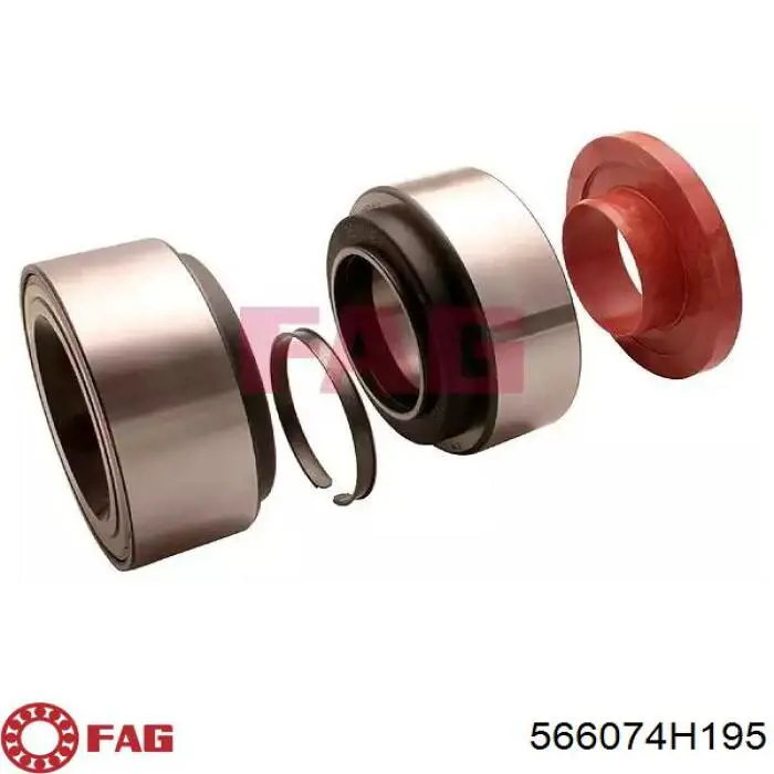 Łożysko piasty przedniej FAG 566074H195 cena, od 278,27 USD