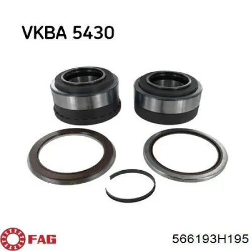 Łożysko piasty przedniej DAF 105 XF ciągnik siodłowy (2005 - 2013) cena, od 466,63 USD