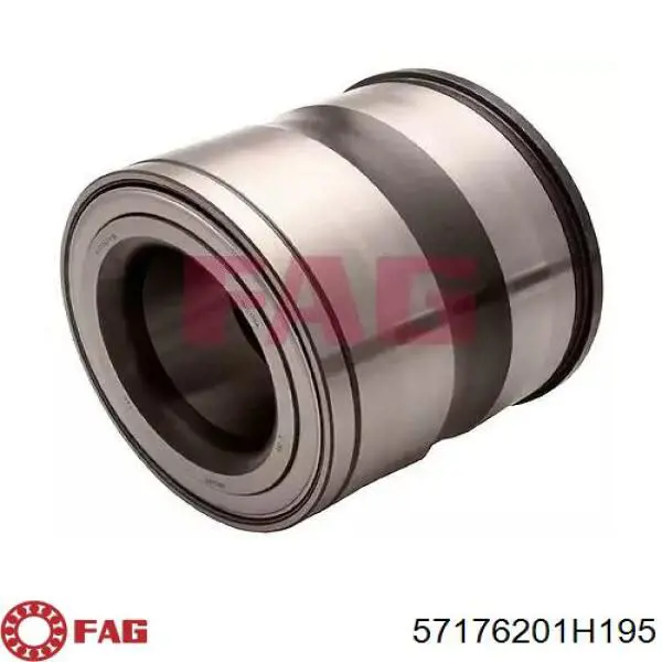 Łożysko piasty przedniej FAG 57176201H195 cena, od 211,97 USD