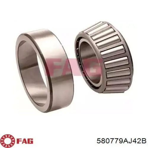 Lożysko piasty tylnej FAG 580779AJ42B cena, od 57,46 USD