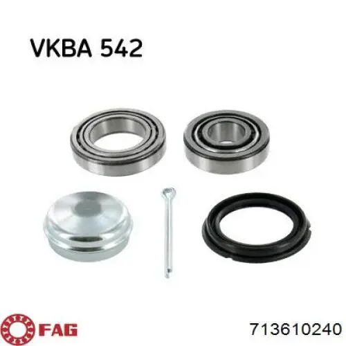 Do koszyka 713610240 FAG Lożysko piasty tylnej