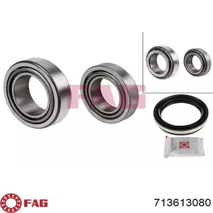 Łożysko piasty przedniej FAG 713613080 cena, od 45,45 USD