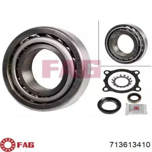 Lożysko piasty tylnej FAG 713613410 cena, od 27,63 USD