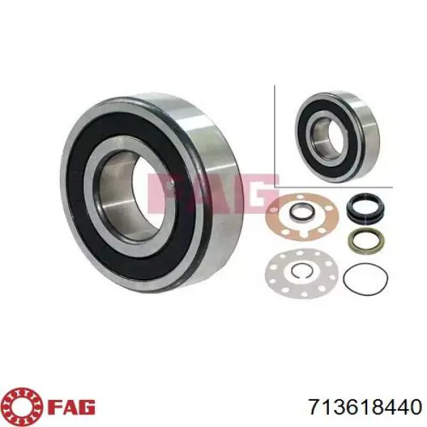 Lożysko piasty tylnej FAG 713618440 cena, od 34,93 USD
