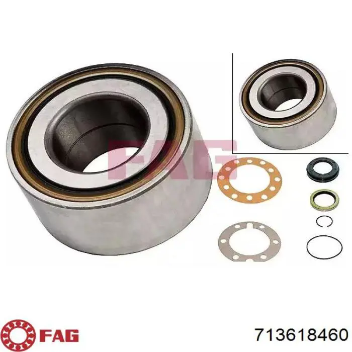 Lożysko piasty tylnej FAG 713618460 cena, od 48,60 USD