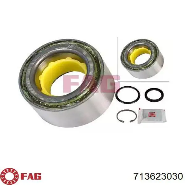 Łożysko piasty przedniej FAG 713623030 cena, od 40,23 USD