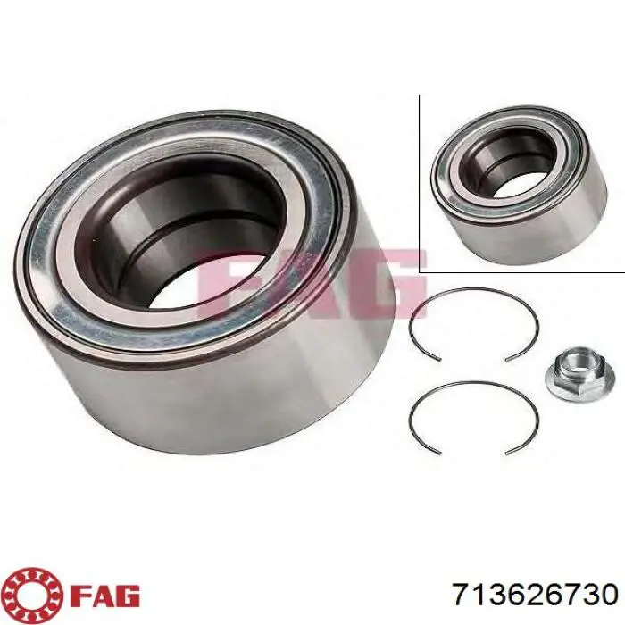 Łożysko piasty przedniej FAG 713626730 cena, od 22,97 USD