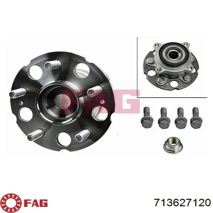 Piasta tylna 42200T1GE02 Honda