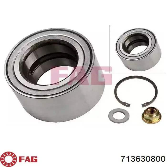 Łożysko piasty przedniej FAG 713630800 cena, od 33,03 USD