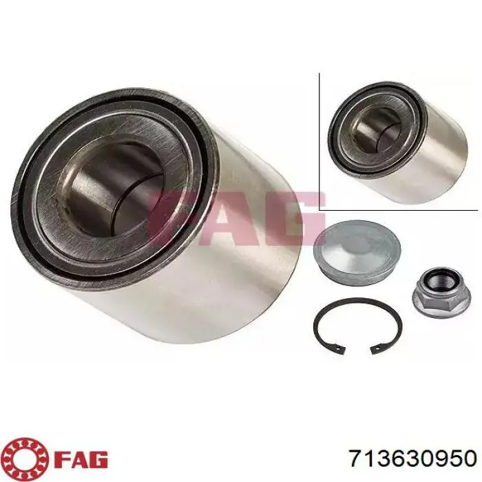 Lożysko piasty tylnej FAG 713630950 cena, od 88,43 zł