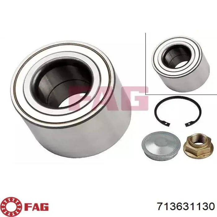 Lożysko piasty tylnej FAG 713631130 cena, od 27,67 USD