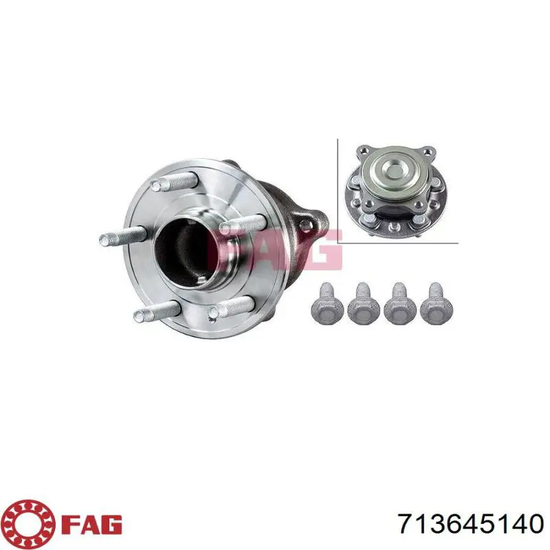 Piasta tylna 13591998 General Motors