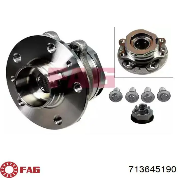 Piasta przednia FAG 713645190 cena, od 104,88 USD