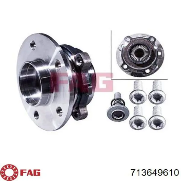 Piasta przednia FAG 713649610 cena, od 145,98 USD