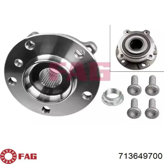 Piasta przednia FAG 713649700 cena, od 98,26 USD