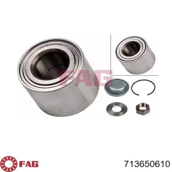 Lożysko piasty tylnej FAG 713650610 cena, od 26,48 USD