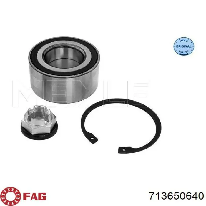 Do koszyka 1647857380 Peugeot/Citroen Łożysko piasty przedniej