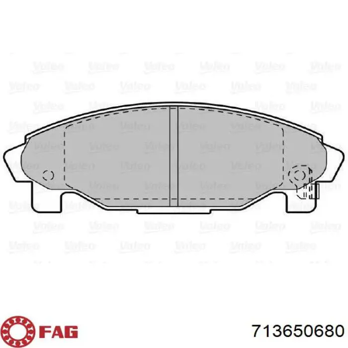 Piasta tylna Peugeot/Citroen 9819074780