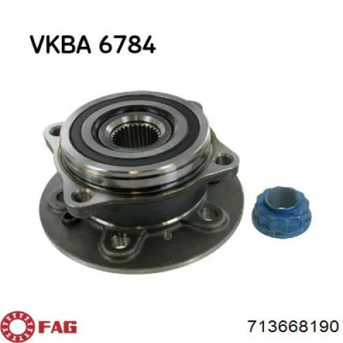 Piasta przednia FAG 713668190 cena, od 109,87 USD