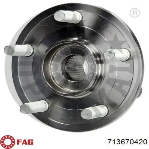 Piasta przednia FAG 713670420 cena, od 110,89 USD
