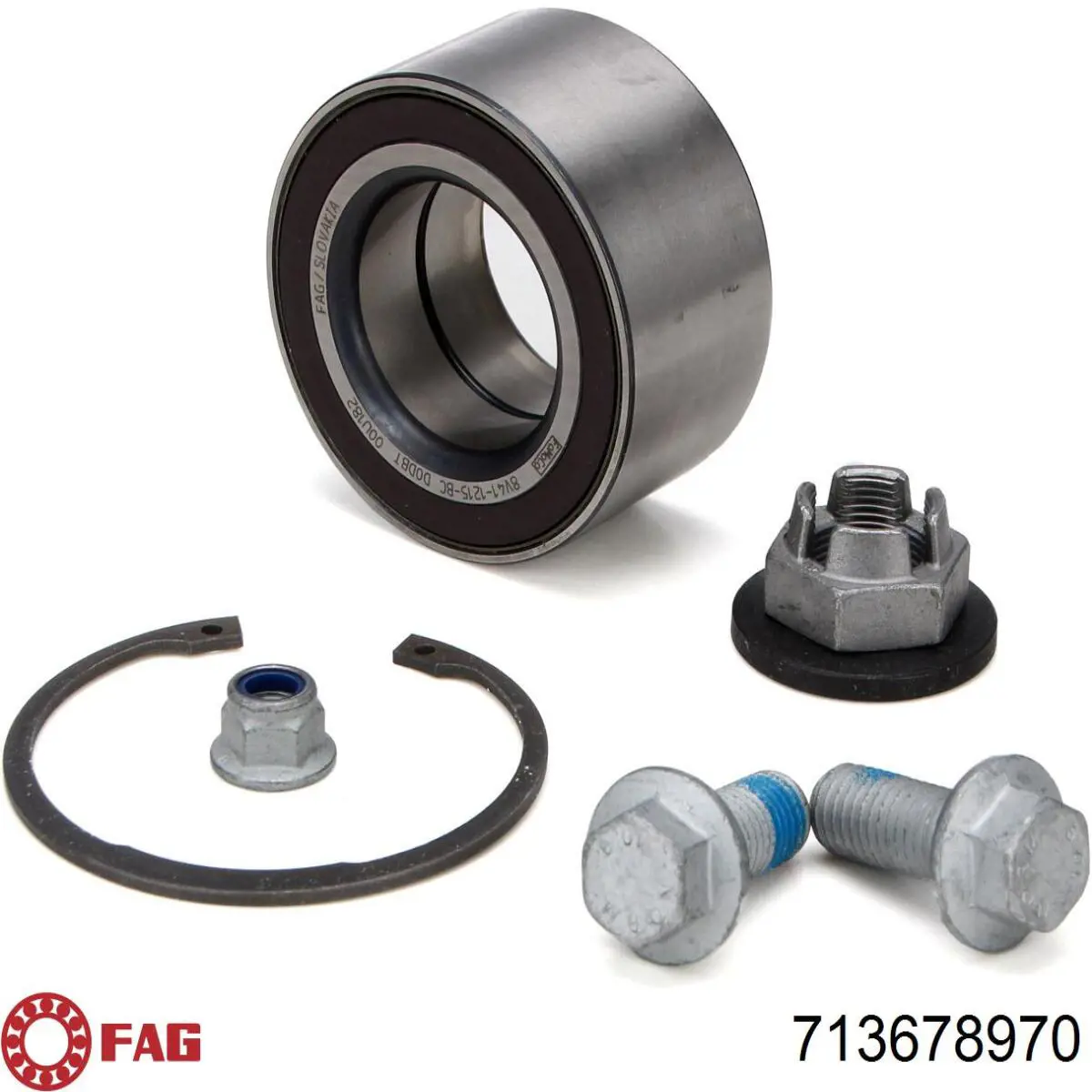 Łożysko piasty przedniej FAG 713678970 cena, od 65,63 USD