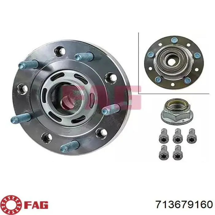 Piasta tylna FAG 713679160 cena, od 424,84 zł