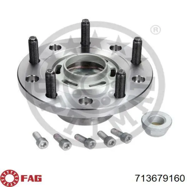 Do koszyka 2622841 Ford Piasta tylna