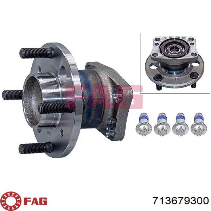 Piasta tylna FAG 713679300 cena, od 75,39 USD