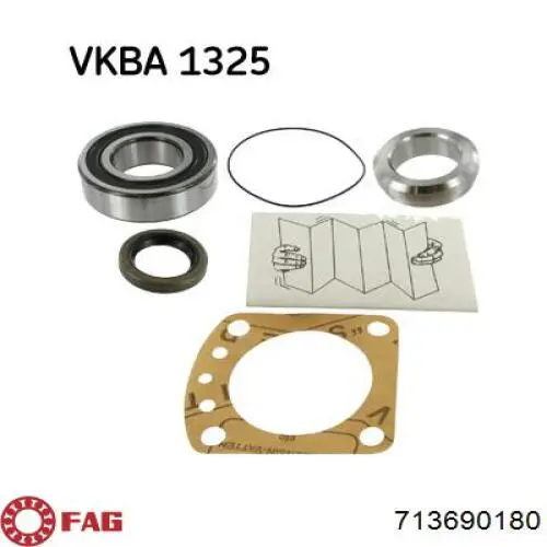 Lożysko piasty tylnej FAG 713690180 cena, od 14,89 USD