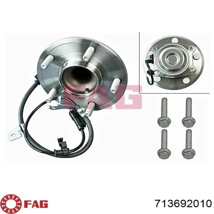 Piasta tylna lewa FAG 713692010 cena, od 129,54 USD