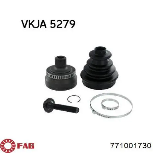 Do koszyka 771001730 FAG Przegub homokinetyczny przedni zewnętrzny