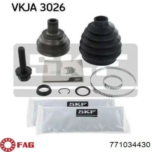 Przegub homokinetyczny przedni zewnętrzny FAG 771034430 cena, od 37,59 USD
