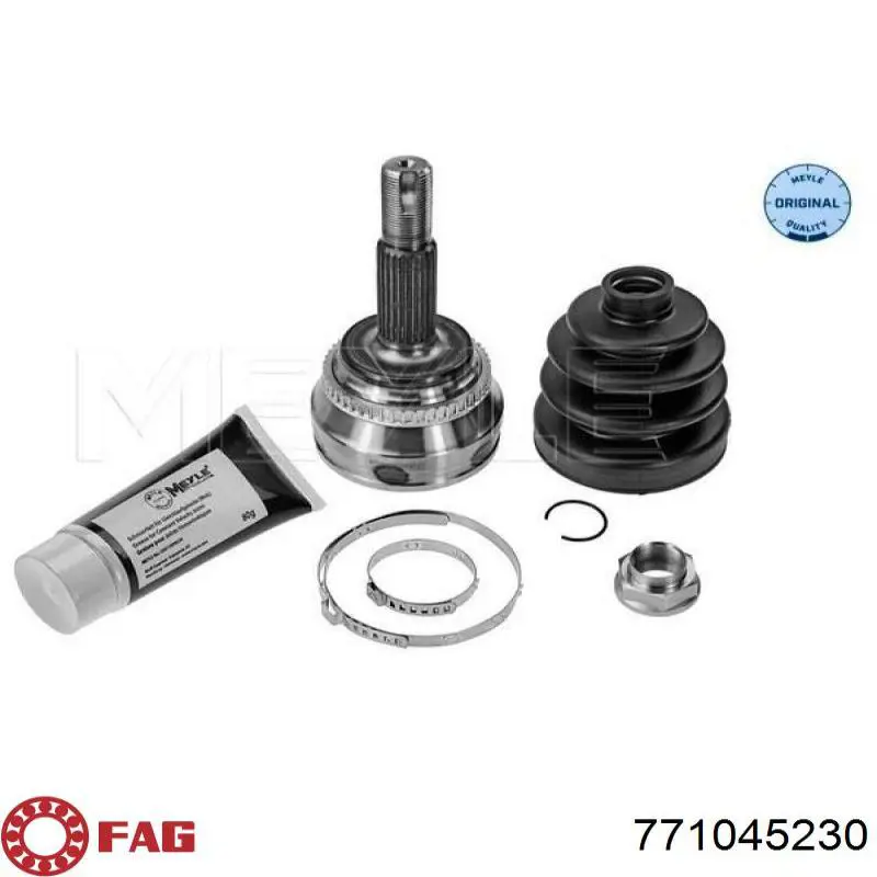 Przegub homokinetyczny przedni zewnętrzny 771045230 FAG