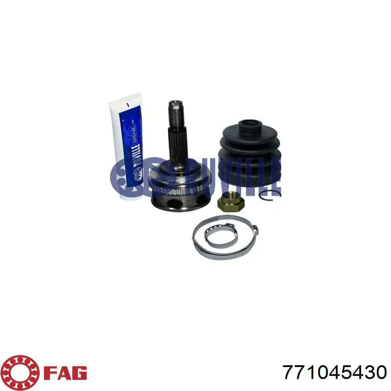 Przegub homokinetyczny przedni zewnętrzny FAG 771045430 cena, od 41,52 USD