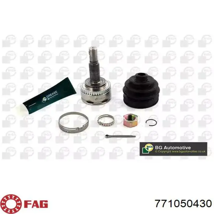 Przegub homokinetyczny przedni zewnętrzny FAG 771050430 cena, od 38,88 USD