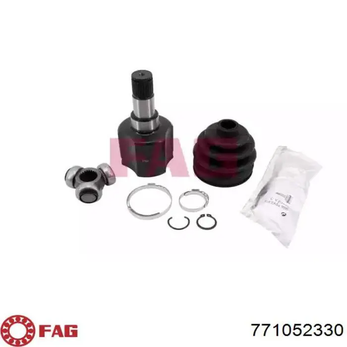 771052330 FAG Przegub homokinetyczny wewnętrzny przedni lewy