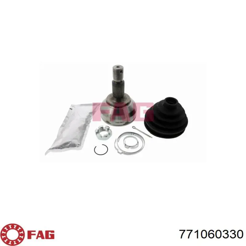 Przegub homokinetyczny przedni zewnętrzny FAG 771060330 cena, od 42,81 USD