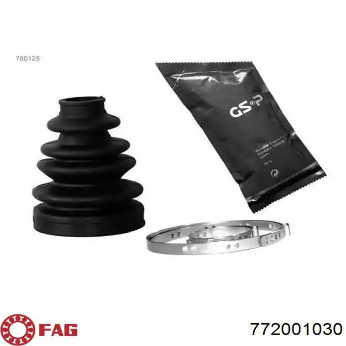 Osłona przegubu homokinetycznego półosi przedniej zewnętrzna FAG 772001030 cena, od 12,71 USD
