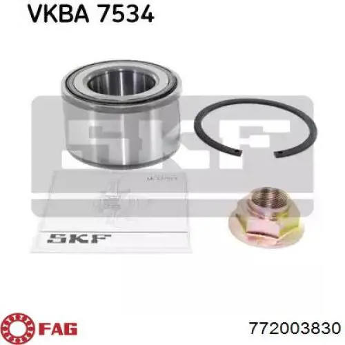 Osłona przegubu homokinetycznego półosi przedniej zewnętrzna FAG 772003830 cena, od 15,62 USD