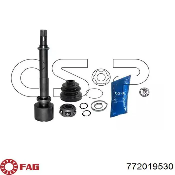 Osłona przegubu homokinetycznego półosi przedniej wewnętrzna FAG 772019530 cena, od 18,18 USD